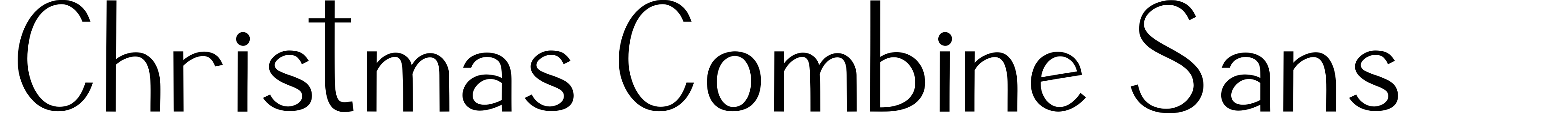 Christmas Combine Sans